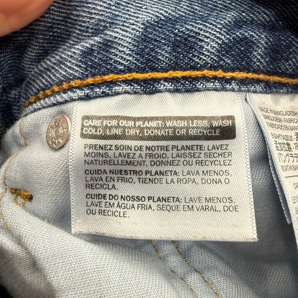Levis 541 Athletic Taper‎ Mens Blue Medium Wash Denim Jeans 40x30 18181-0334